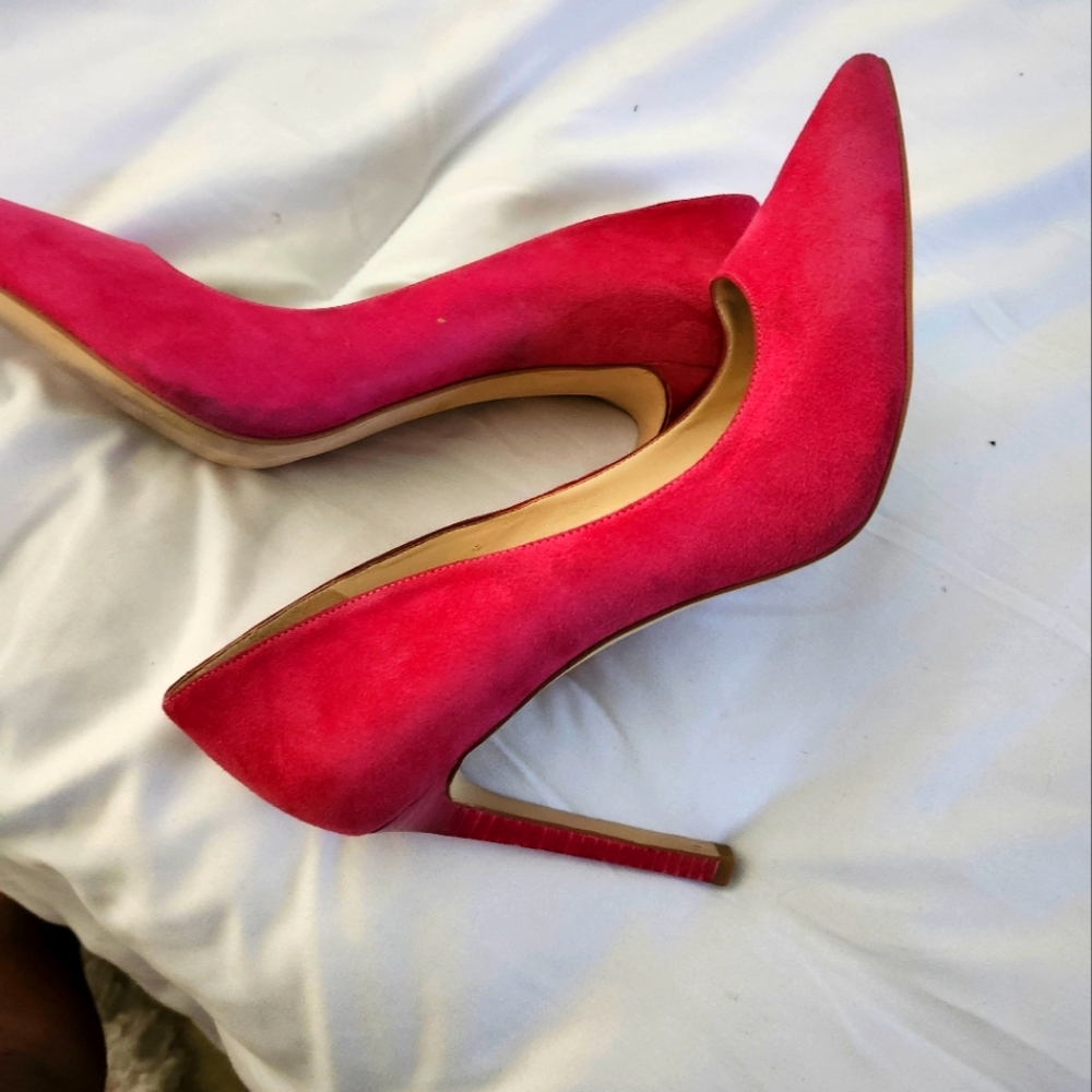 COPY - Suede Pink Shoes